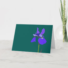Tarjeta Bright Iris