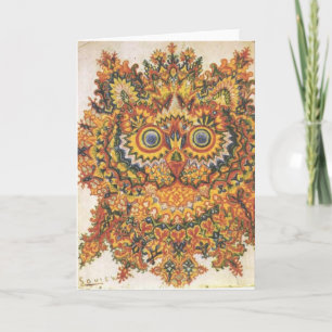 Tarjeta Bright Katzen