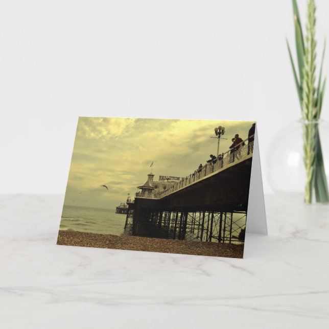Tarjeta Brighton Pier (Anverso)