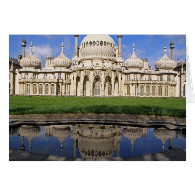 Tarjeta Brighton Royal Pavilion (Anverso (Horizontal))