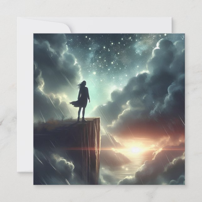 Tarjeta Brilla tu luz (Anverso)