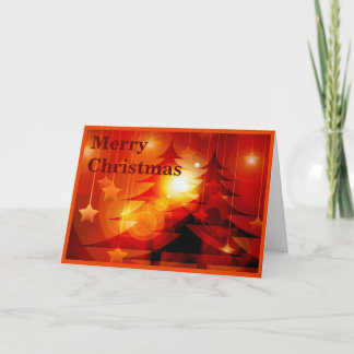 Tarjeta brillante de las Felices Navidad de los