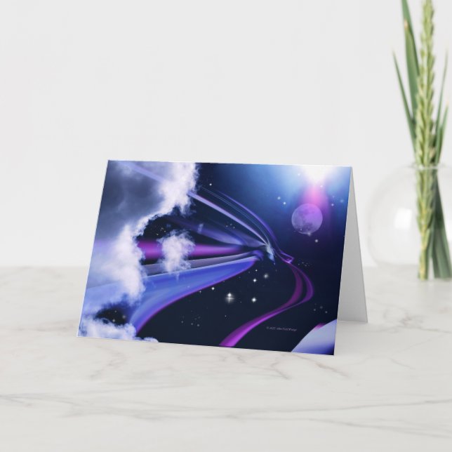 Tarjeta “Brillo de Luna #4”  (Anverso)