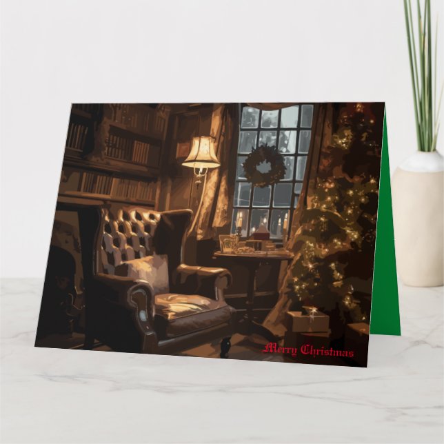 Tarjeta Brillo festivo (Anverso)