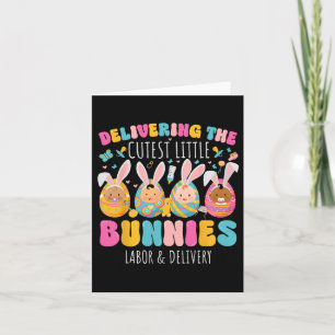 Tarjeta Brindar A Los Bunnies Más Cuidadosos La Labor De P