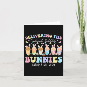 Tarjeta Brindar A Los Bunnies Más Cuidadosos La Labor De P
