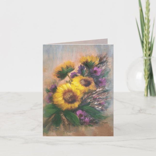Tarjeta Brisa de Girasol 4 x 5.6 (Anverso)