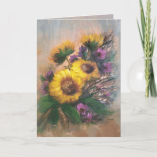 Tarjeta Brisa de Girasoles