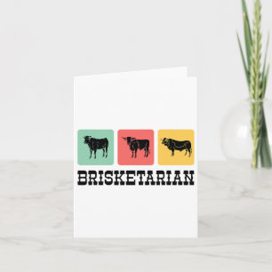 Tarjeta Brisketarian Brisket Bbq Lover