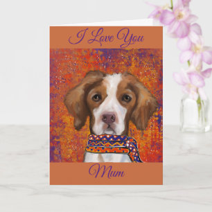 Tarjeta Brittany Spaniel