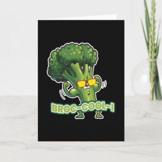 Tarjeta Broc-cool-i Vegan Vegetales