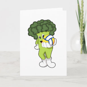Tarjeta Broccoli en los deportes de voleibol