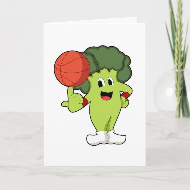 Tarjeta Brócoli en Deportes de Baloncesto (Anverso)
