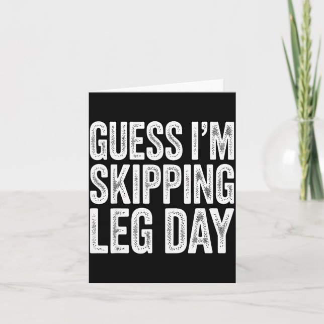 Tarjeta Broken Leg Art For Men Women Kids Broke Foot Broke (Anverso)