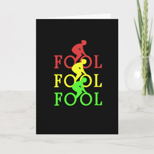 Tarjeta Broma de ciclismo - Regalo de hincha ciclista