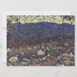 Tarjeta Brook forestal en Leissigen, Suiza (Paisaje)