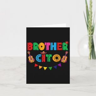Tarjeta Brother Cito Cinco De Mayo Fiesta Mexicana Fiesta 