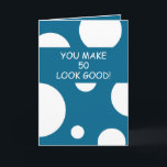 Tarjeta Brother Funny Chiste Blue Personalizado 50 cumplea<br><div class="desc">Hermano Funny Chiste Azul Personalizado 50 Aniversario, un hermoso diseño destinado a cualquiera que busque hermosas tarjetas de cumpleaños para hermano, tarjetas de cumpleaños para hermano mayor o tarjetas de cumpleaños para hermano menor, esta sería genial. El diseño presenta un fondo de color completo con algunos círculos blancos, es personalizable,...</div>