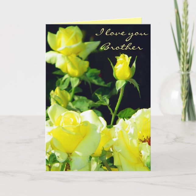 Tarjeta Brother/hermana/Friendship_Card (Anverso)