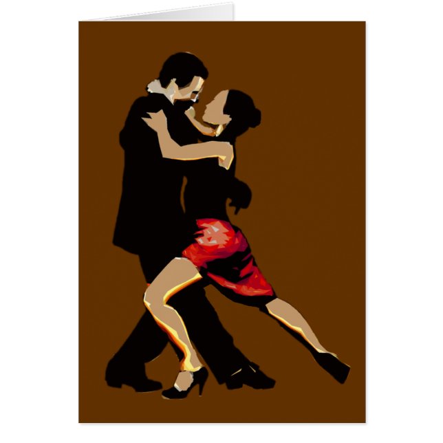 tarjeta brown1 abstracto (Frente)