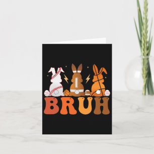 Tarjeta Bruh Bysketbyll Bysebyll Footbyll Sports Easter Bu