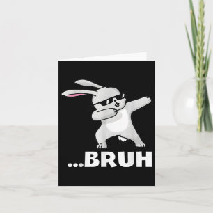 Tarjeta Bruh Meme Gracioso Bro Adolescentes Niños Día de P