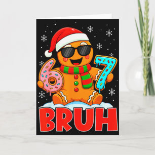 Tarjeta Bruh Pan de Jengibre Seis Siete 67 Helado Goteo Ch