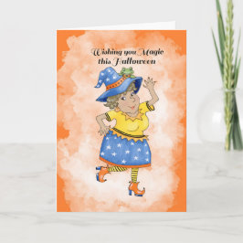 Tarjeta Bruja Bailarina 