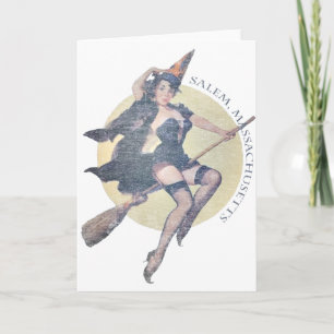 Tarjeta Bruja de Salem