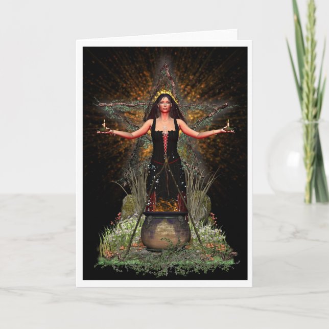 Tarjeta Bruja de Spellweaver (Anverso)