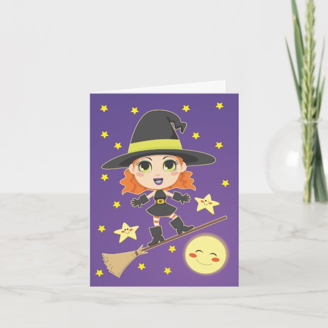 Tarjeta Bruja del vuelo (Anverso)