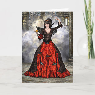 Tarjeta Bruja Femenina