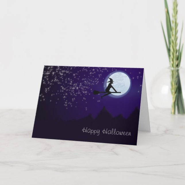 Tarjeta Bruja por las montañas (Anverso)