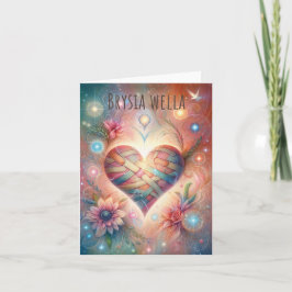 Tarjeta Brysia Wella Welsh Hearts Se Ponen Bien Pronto Tar
