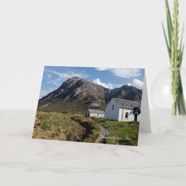 Tarjeta Buachaille Etive Mhor Lagangarbh (Anverso)