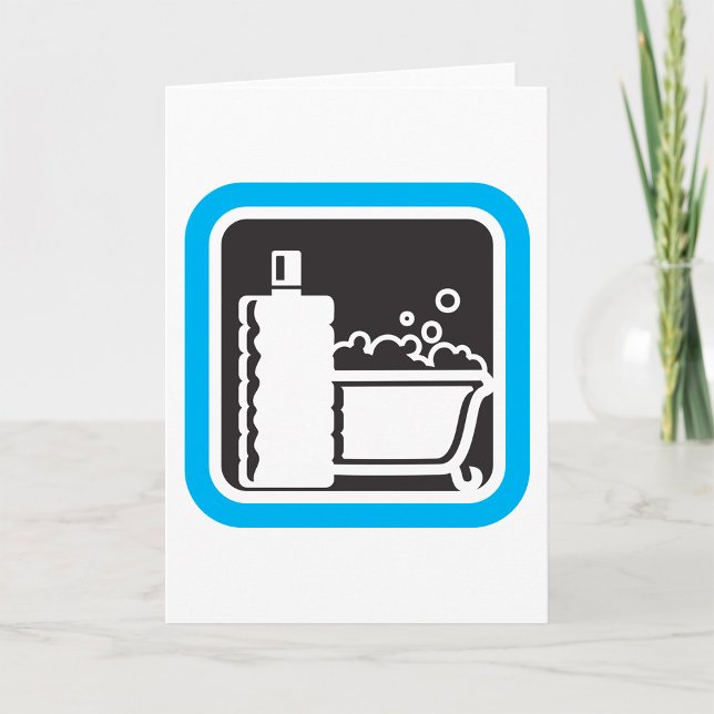 Tarjeta Bubble Bath Icon Relaxing Bathroom Spa (Subido por el creador)