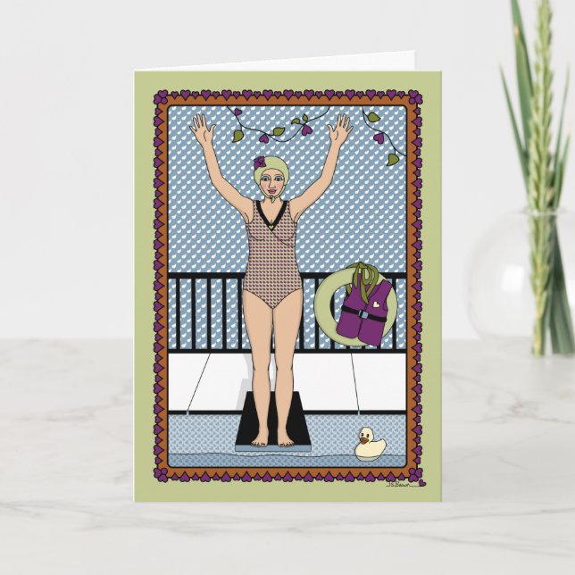 Tarjeta Bucear en_A_Greeting (Anverso)