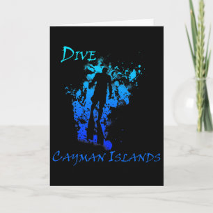 Tarjeta Buceo Islas Caimán
