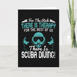 Tarjeta Buceo - Para los ricos hay terapia