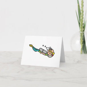 Tarjeta Buceo Scuba