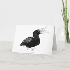 Tarjeta Bucerótido rinoceronte de Odin