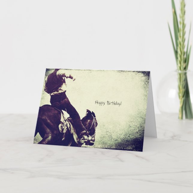 Tarjeta Buckaroo, cumpleaños (Anverso)