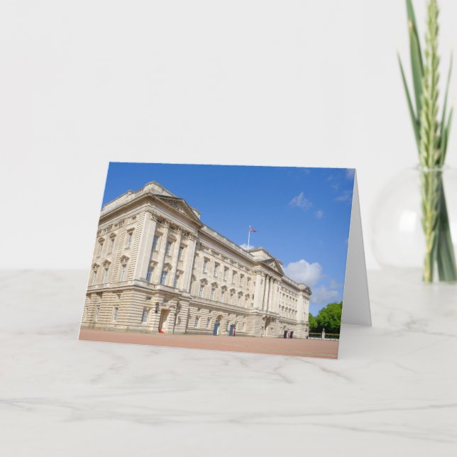 Tarjeta Buckingham Palace, London UK Greeting Card (Anverso)