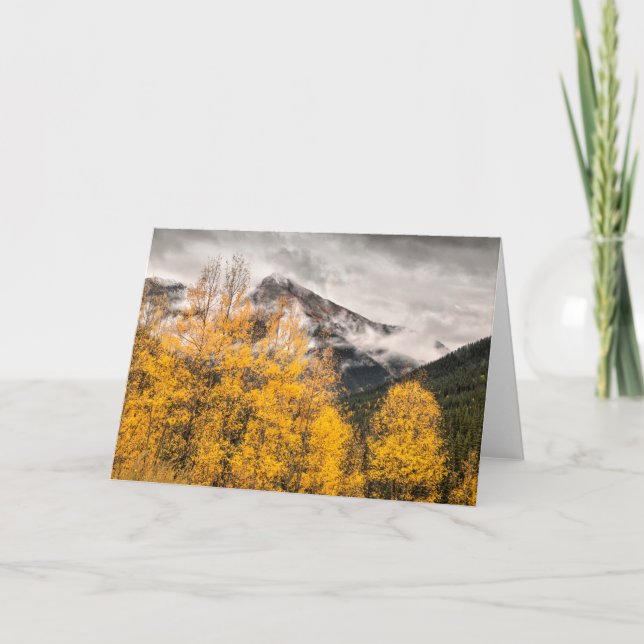 Tarjeta Bucle alpino | Silverton, Colorado (Anverso)