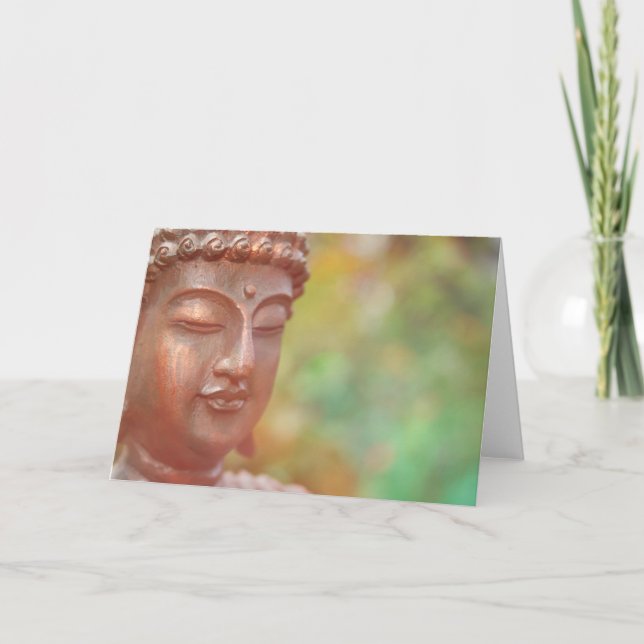 Tarjeta Buda Meditating (Anverso)