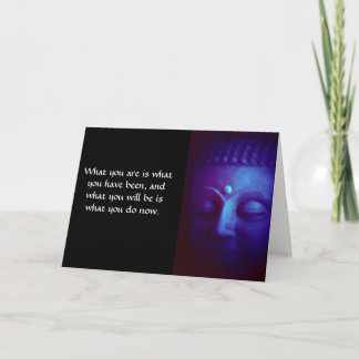 Tarjeta Buda pacífico