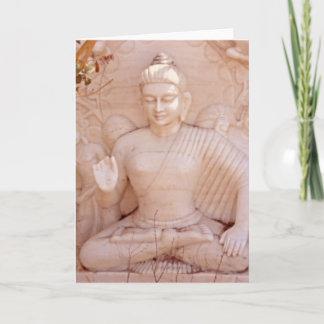 Tarjeta Buda rosado