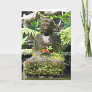 Tarjeta Buddha Bali