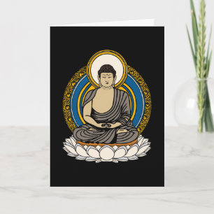 Tarjeta Buddha Dhyana Mudra