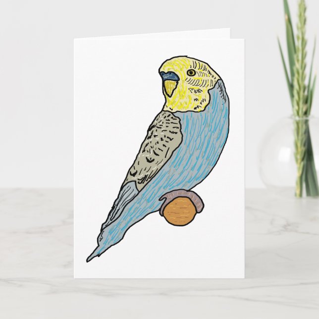 Tarjeta Budgie (Anverso)